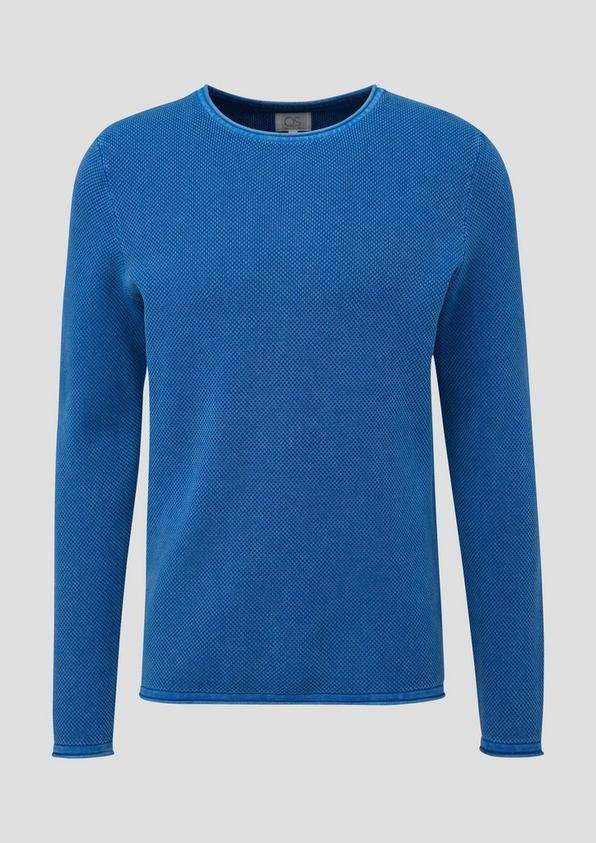 s.Oliver Leichter Strickpullover mit Musterstruktur