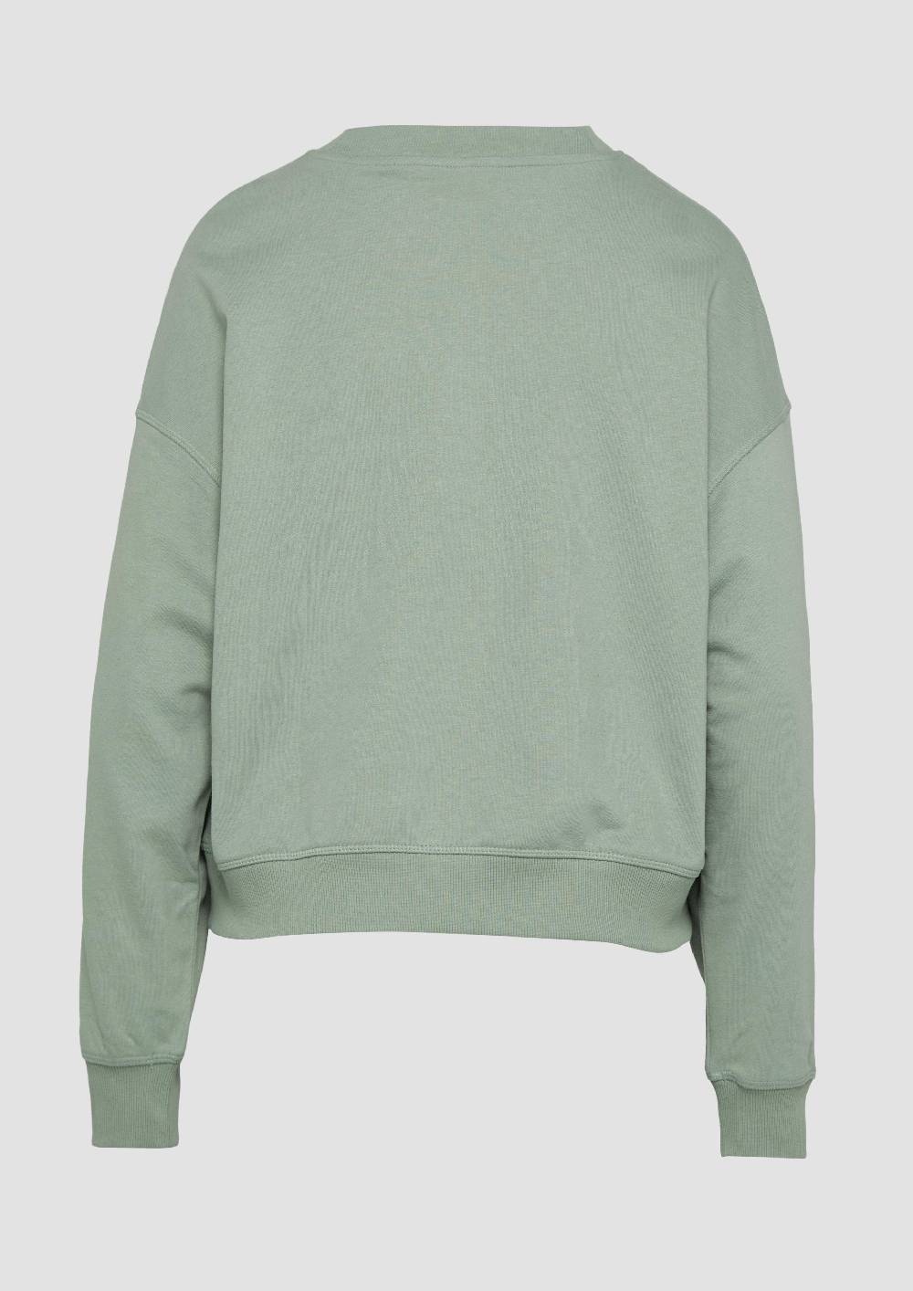 S.Oliver Lockeres Sweatshirt Mit überschnittener Schulter