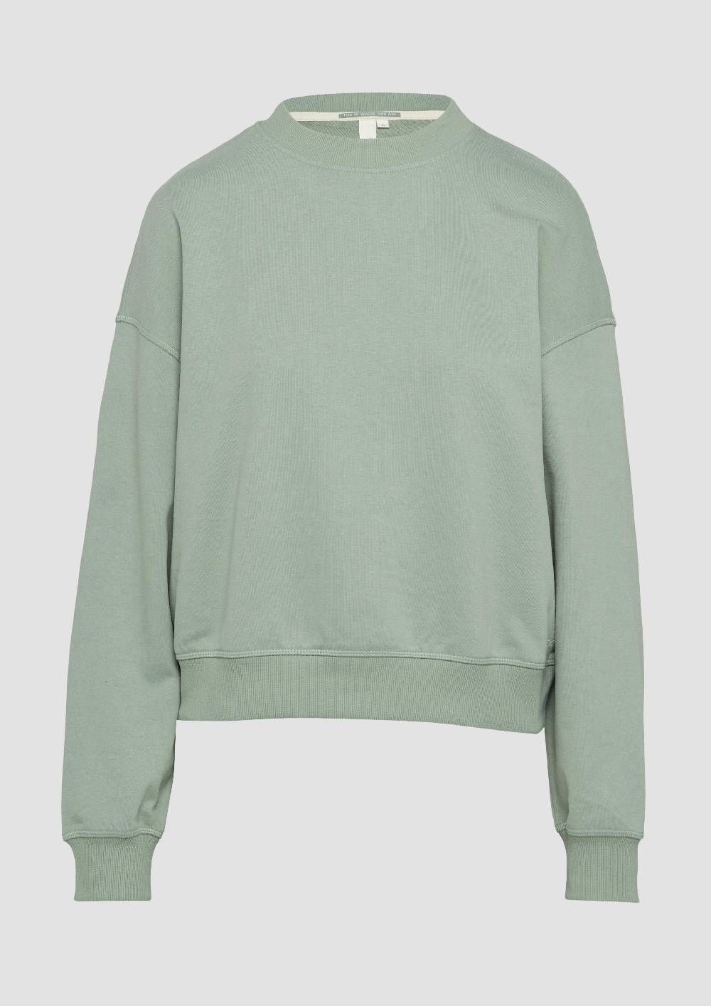 S.Oliver Lockeres Sweatshirt Mit überschnittener Schulter