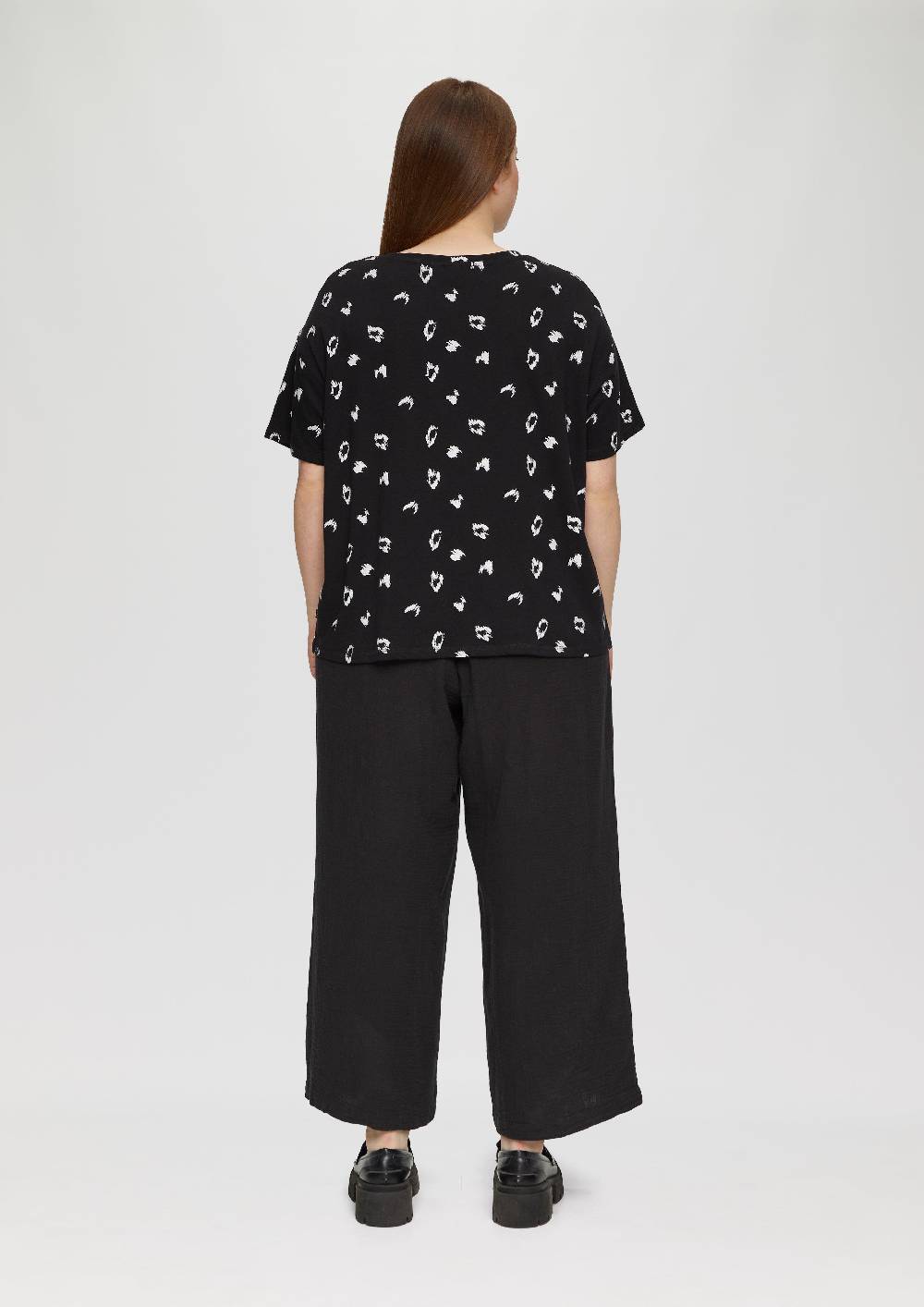 S.Oliver Loose-Fit-Shirt Mit überschnittenen Schultern