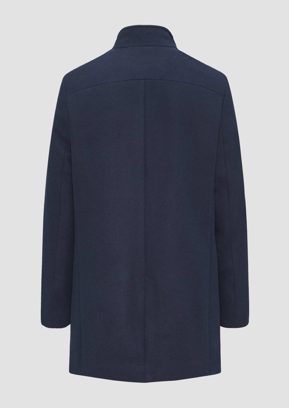 S.Oliver Mantel Aus Wollmix Mit Fixiertem Stepp-Einsatz