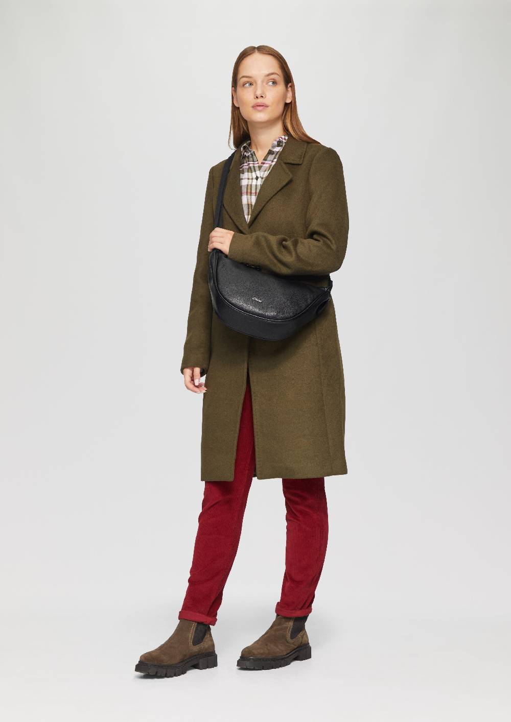 S.Oliver Mittelgroße Crossbody-Bag Aus Lederimitat