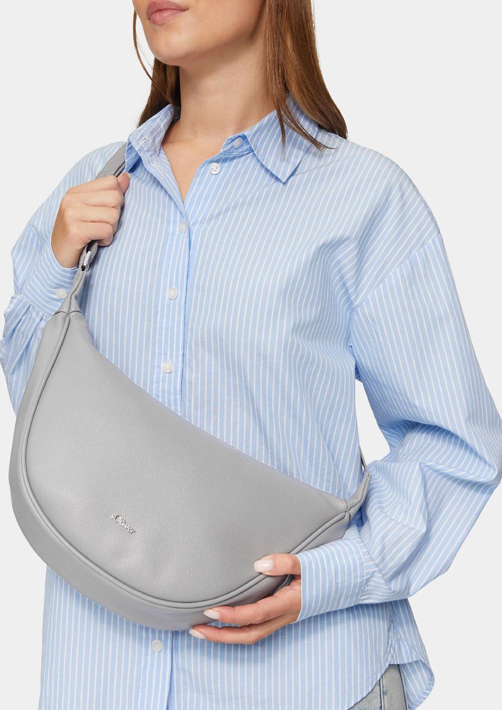 S.Oliver Mittelgroße Crossbody-Bag Aus Lederimitat