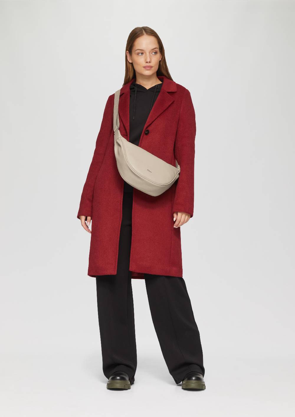 S.Oliver Mittelgroße Crossbody-Bag Aus Lederimitat