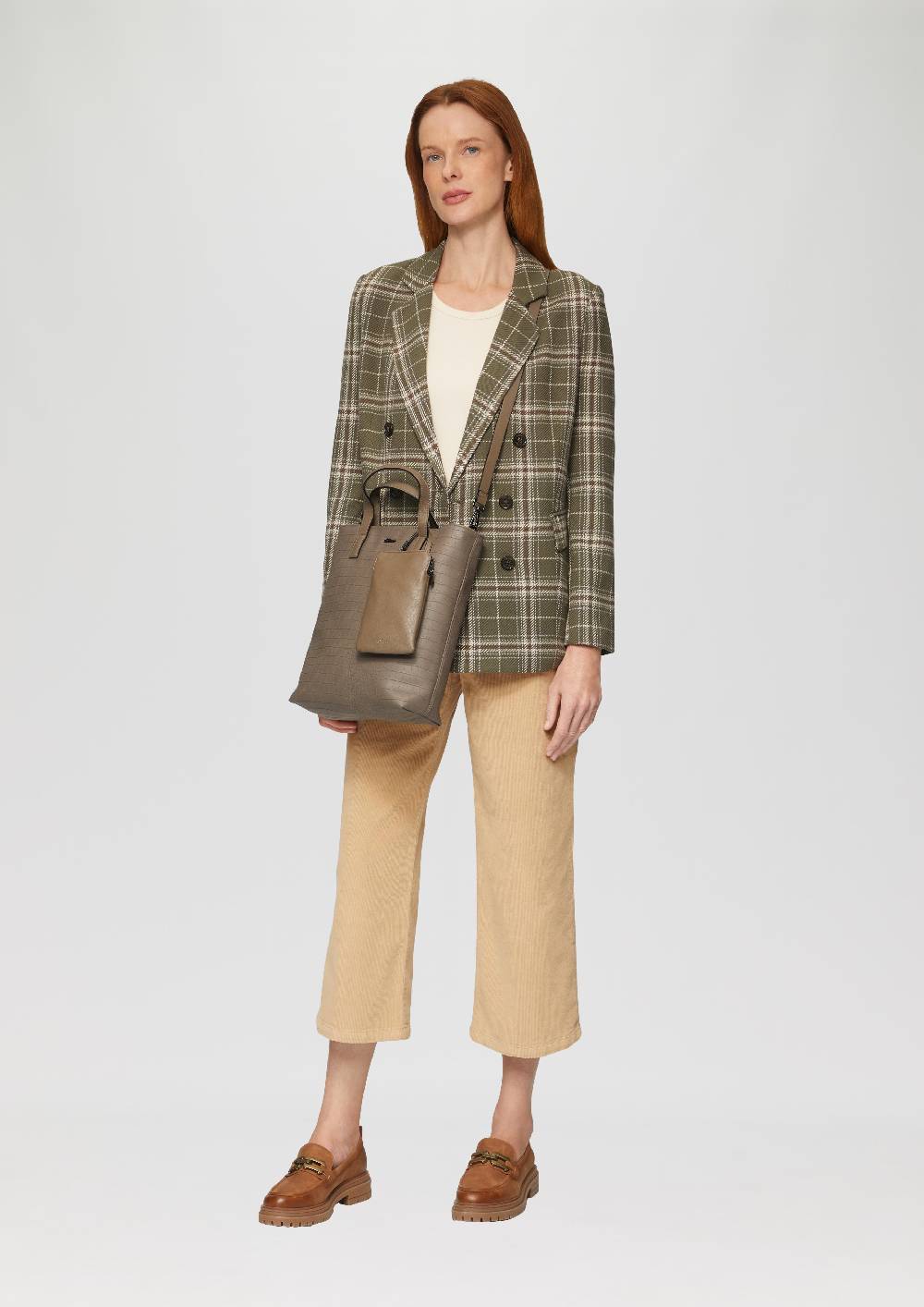 S.Oliver Mittelgroßer Shopper In Krokodilleder-Optik