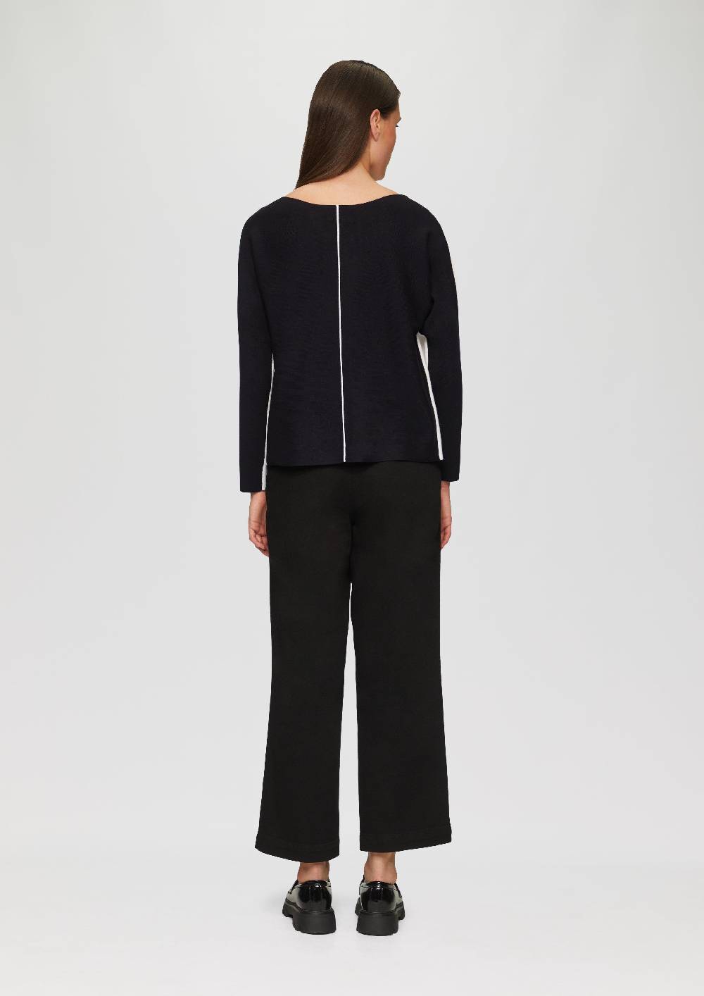 S.Oliver Modischer Strickpullover Mit Fledermausärmel