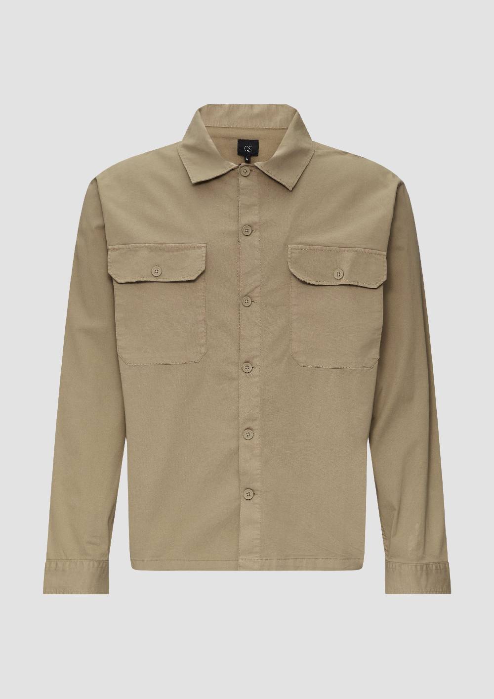 S.Oliver Overshirt Aus Baumwollstretch Im Relaxed Fit