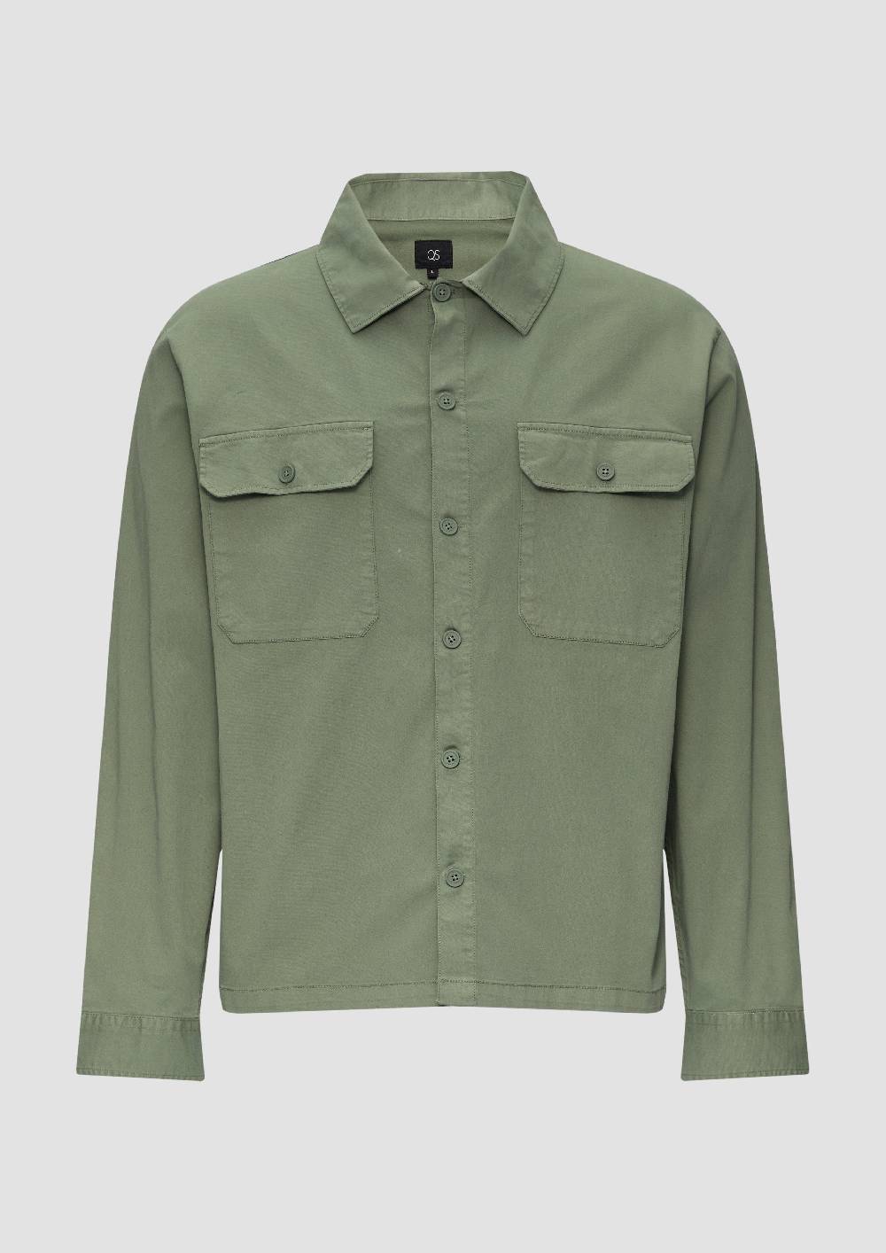 S.Oliver Overshirt Aus Baumwollstretch Im Relaxed Fit