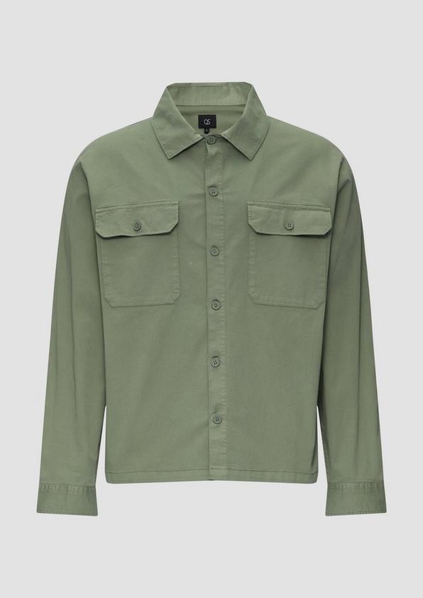 s.Oliver Overshirt aus Baumwollstretch im Relaxed Fit