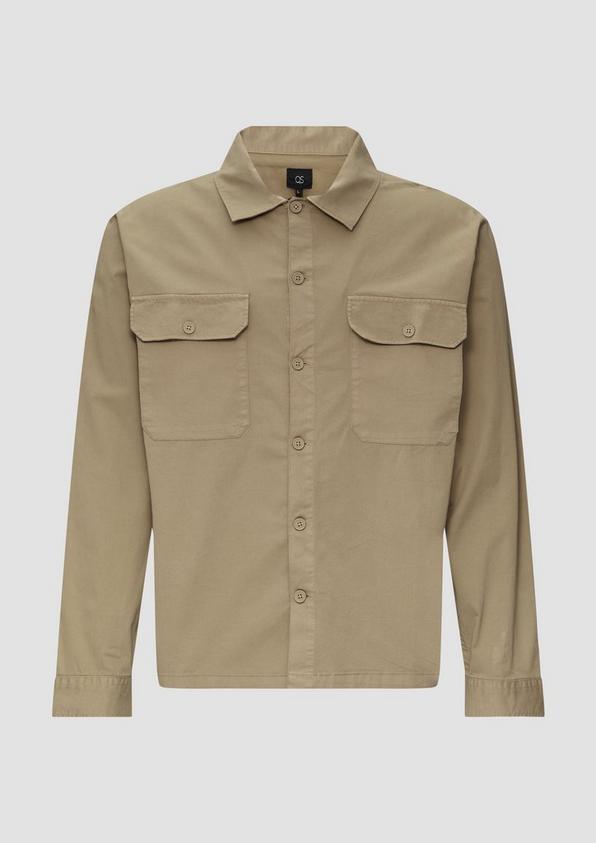 s.Oliver Overshirt aus Baumwollstretch im Relaxed Fit