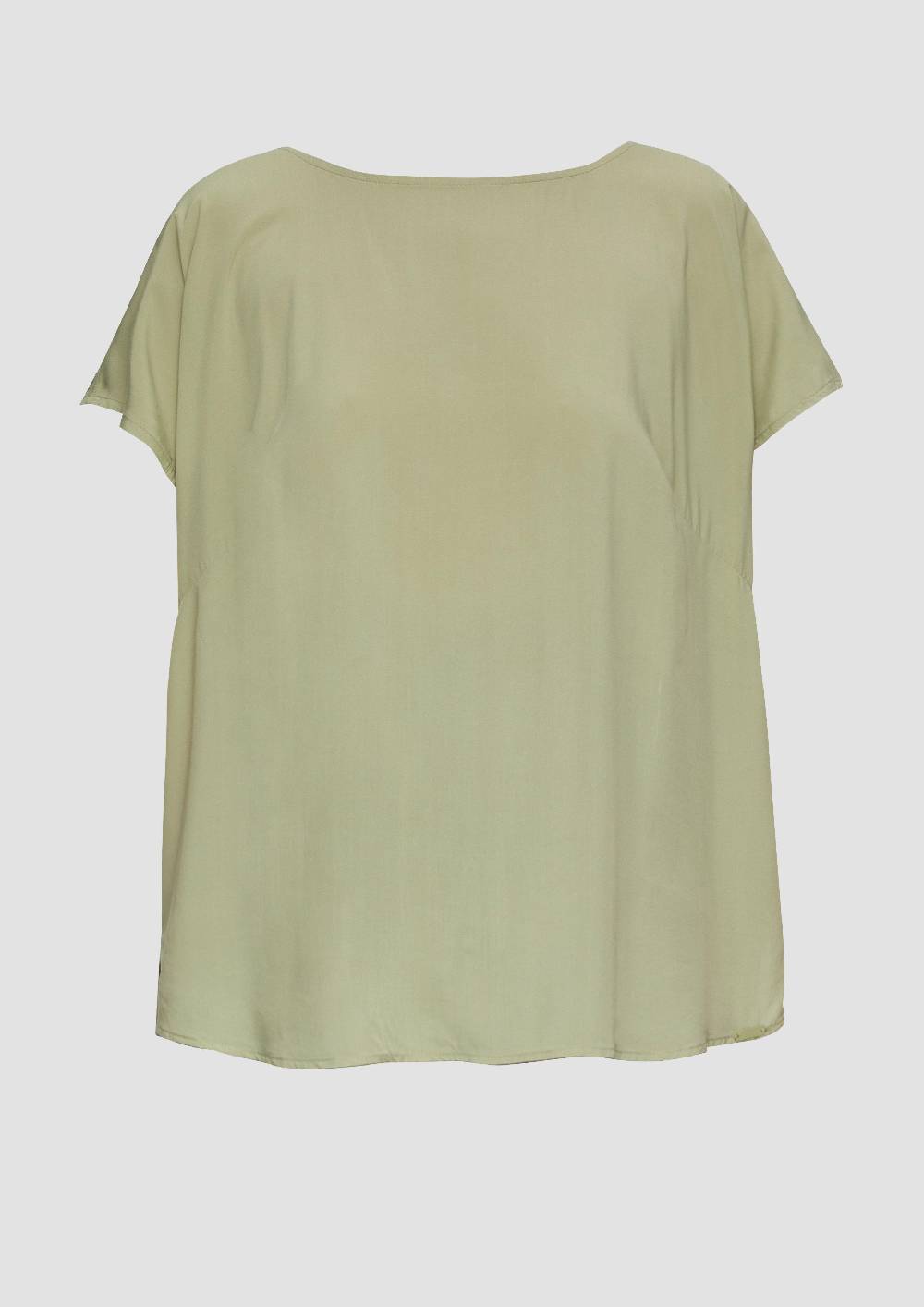 S.Oliver Oversized-Bluse Mit überschnittenen Schultern Und Teilungsnaht