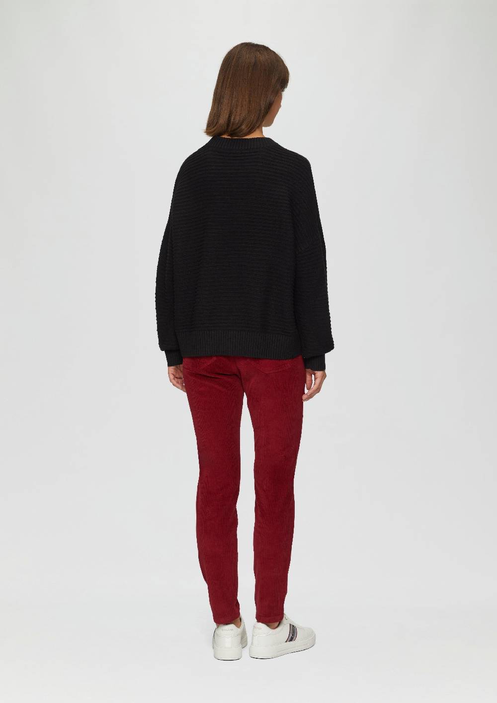 S.Oliver Oversized Strickpullover Mit Ottoman-Struktur