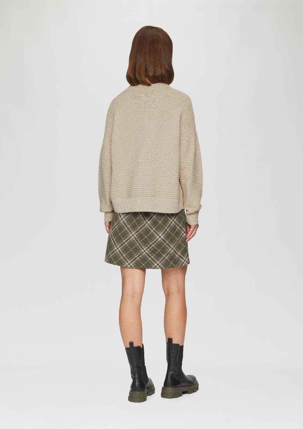 S.Oliver Oversized Strickpullover Mit Ottoman-Struktur