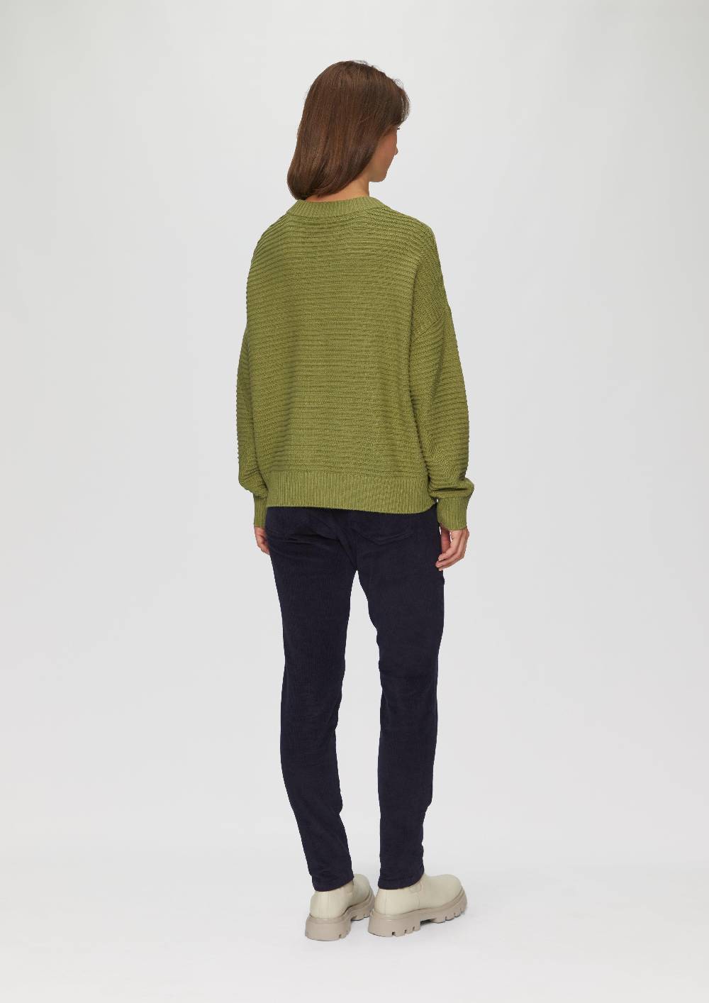 S.Oliver Oversized Strickpullover Mit Ottoman-Struktur