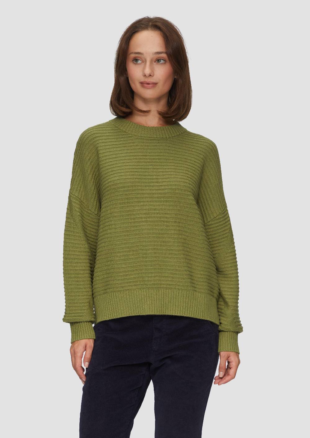 S.Oliver Oversized Strickpullover Mit Ottoman-Struktur