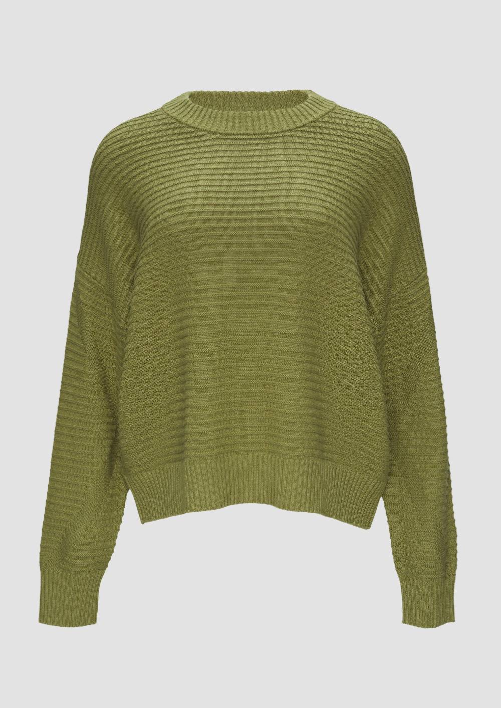 S.Oliver Oversized Strickpullover Mit Ottoman-Struktur