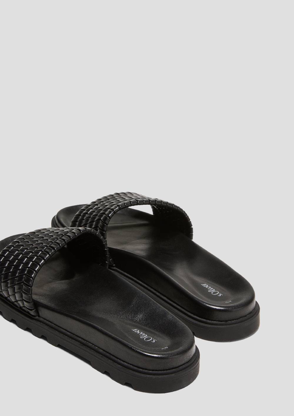 S.Oliver Pantoletten Mit Gepolsterter Sohle Und Riemen