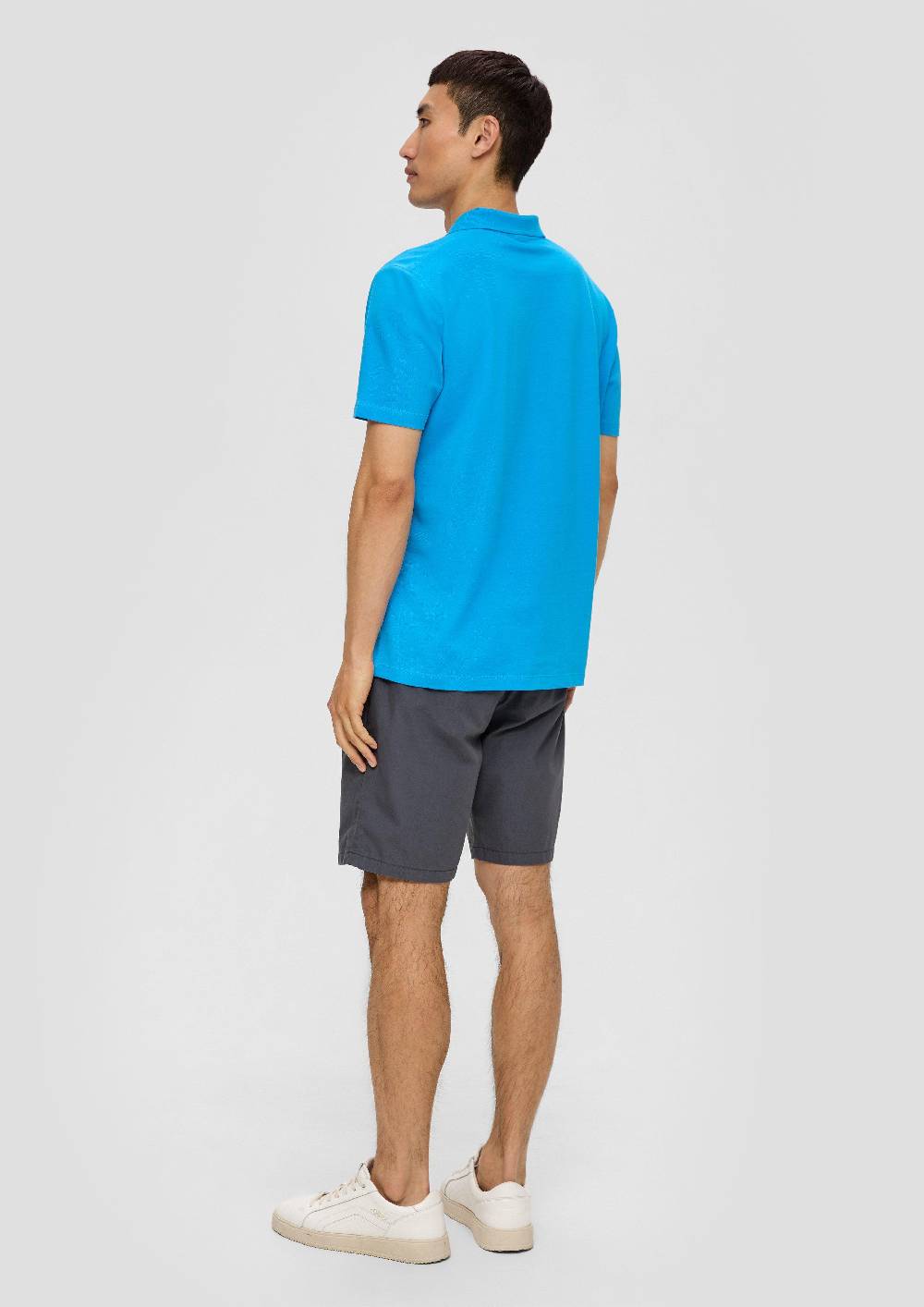 S.Oliver Poloshirt Aus Baumwolle Mit Offenem Kragen