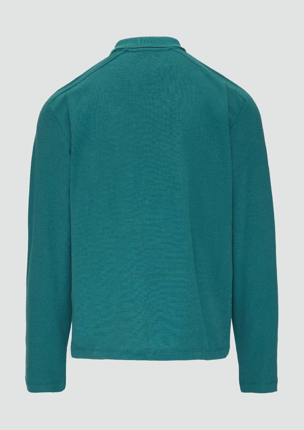 S.Oliver Poloshirt Aus Baumwolle Mit Waffelstruktur