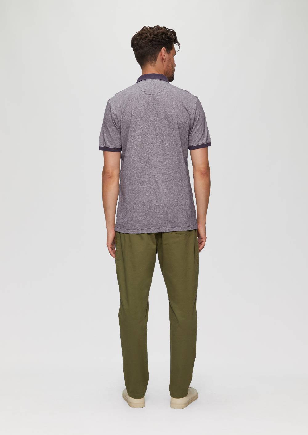 S.Oliver Poloshirt Aus Baumwollpiqué Mit Kontrast-Details
