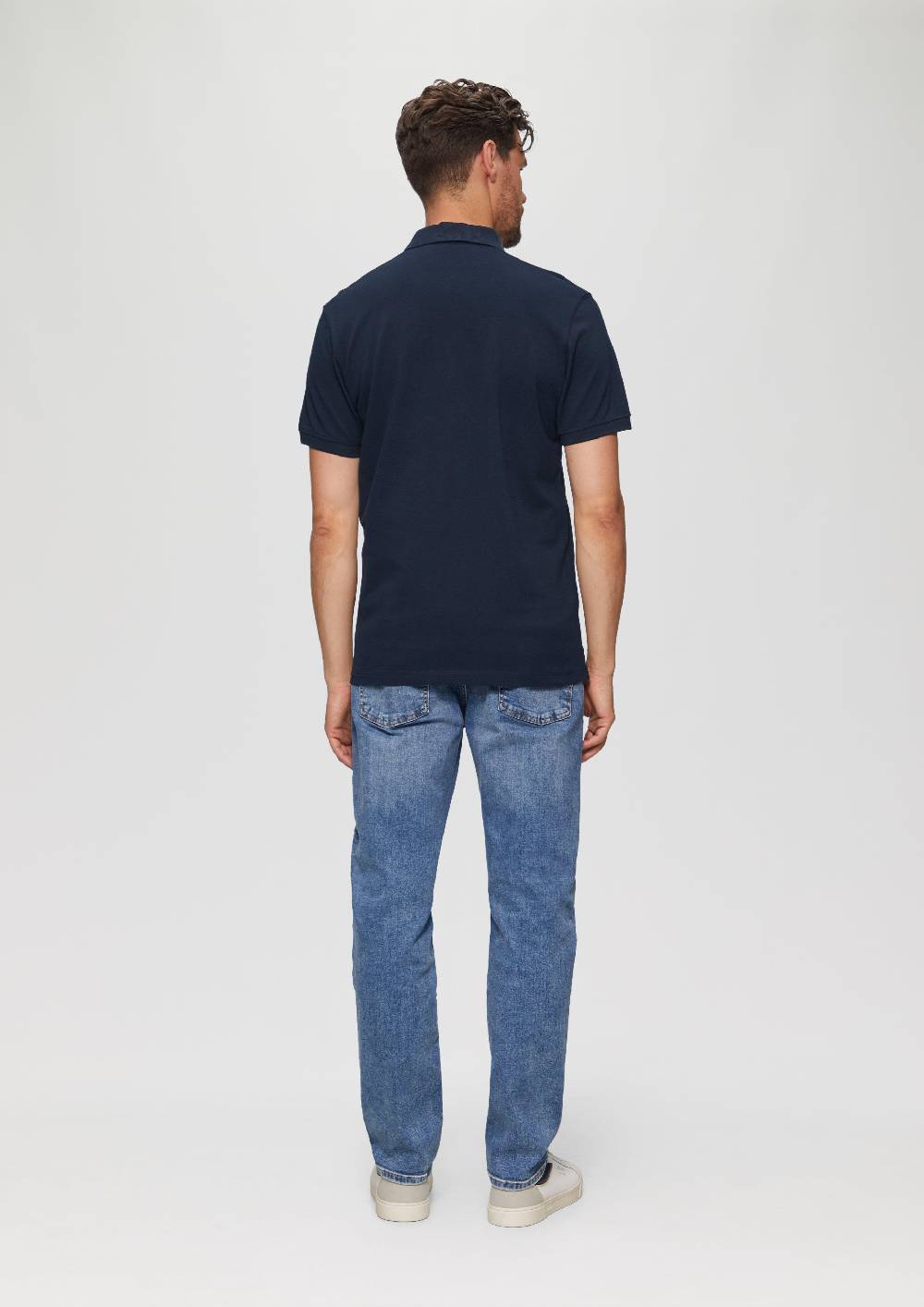 S.Oliver Poloshirt Aus Baumwollpiqué Mit Peanuts®-Motiv