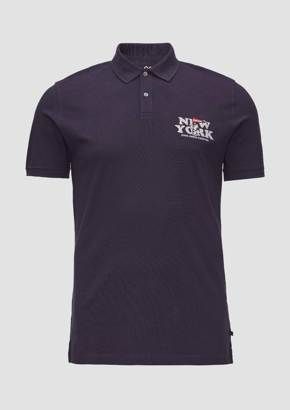 S.Oliver Poloshirt Aus Baumwollpiqué Mit Peanuts®-Motiv