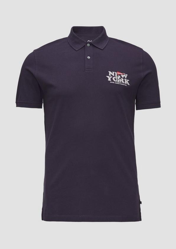 s.Oliver Poloshirt aus Baumwollpiqué mit Peanuts®-Motiv