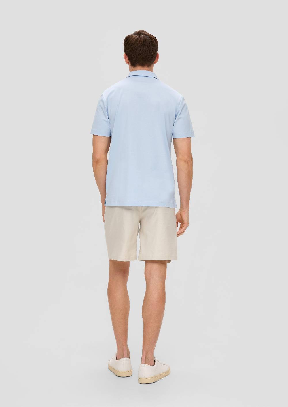 S.Oliver Poloshirt Aus Jersey Mit Seitlich Geschlitztem Saum