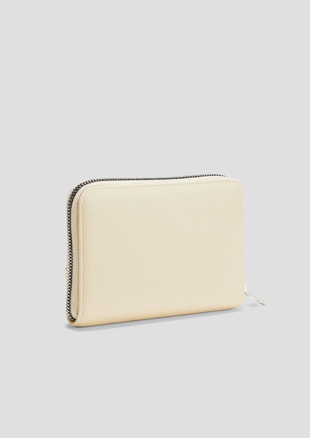 S.Oliver Portemonnaie In Leder-Optik Mit Logo-Detail