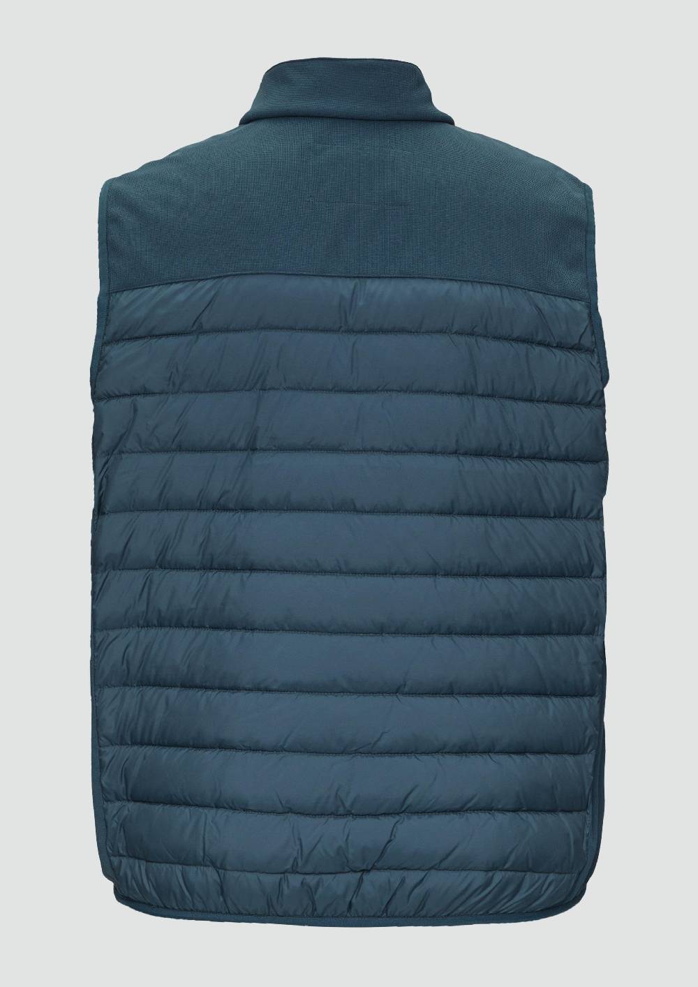 S.Oliver Pufferweste Aus Softshell Mit Kontrast-Details