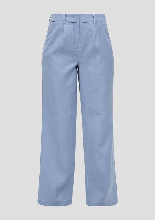 s.Oliver Regular: Businesshose aus Baumwoll-Lyocell-Mix