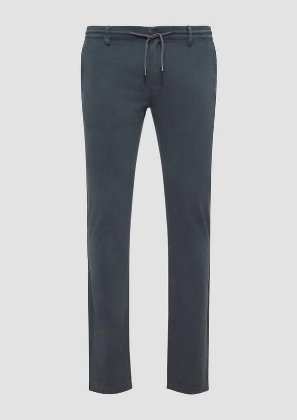 s.Oliver Regular: Chino-Joggers mit elastischem Bund
