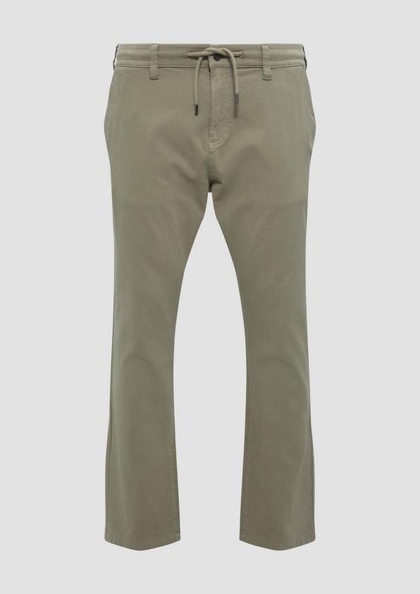 s.Oliver Regular: Chino-Joggers mit elastischem Bund