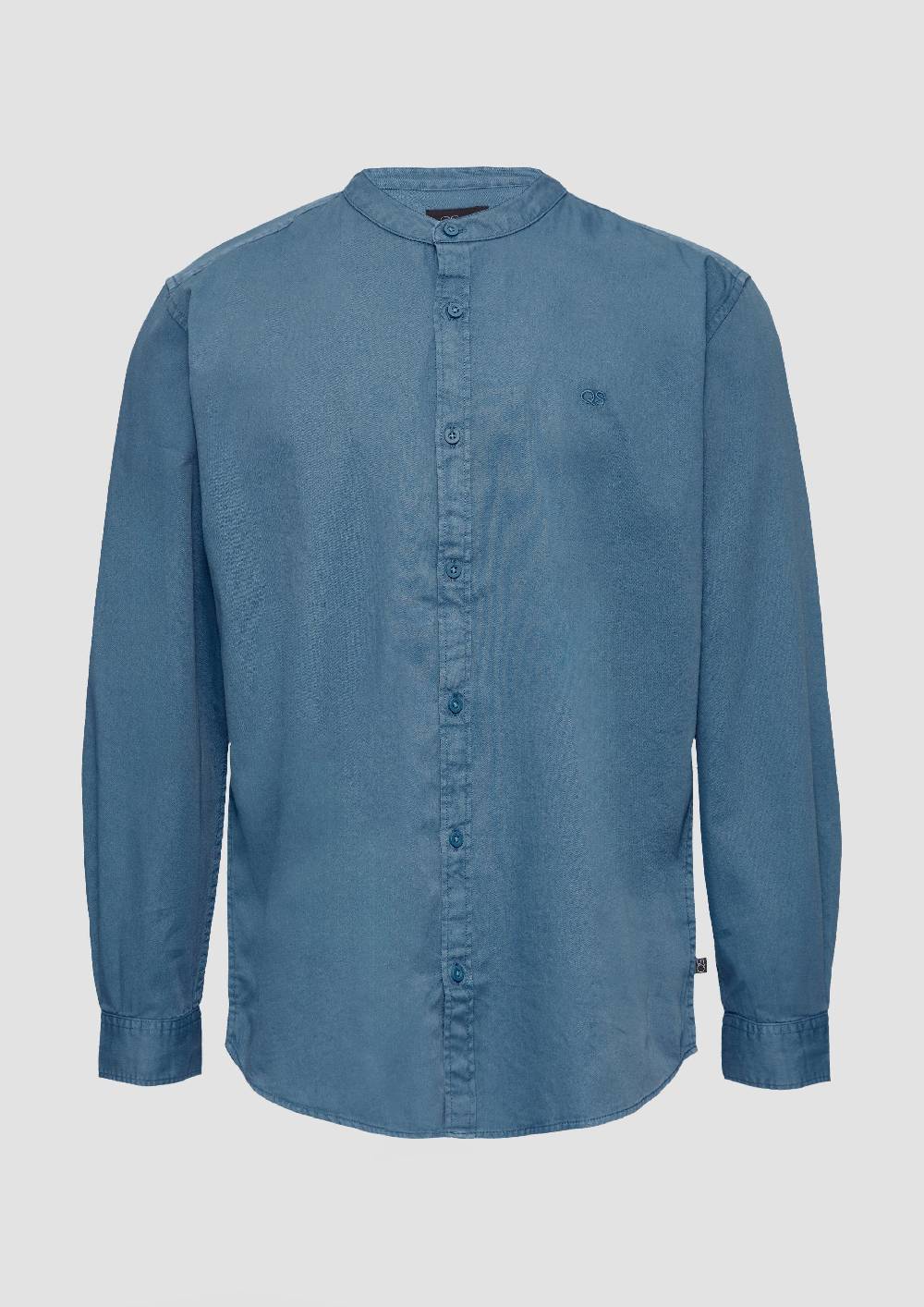 S.Oliver Regular Fit: Gewaschenes Hemd Mit Stickerei