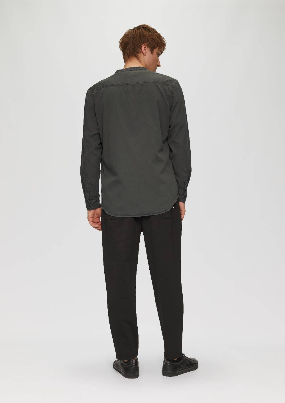 S.Oliver Regular Fit: Gewaschenes Hemd Mit Stickerei