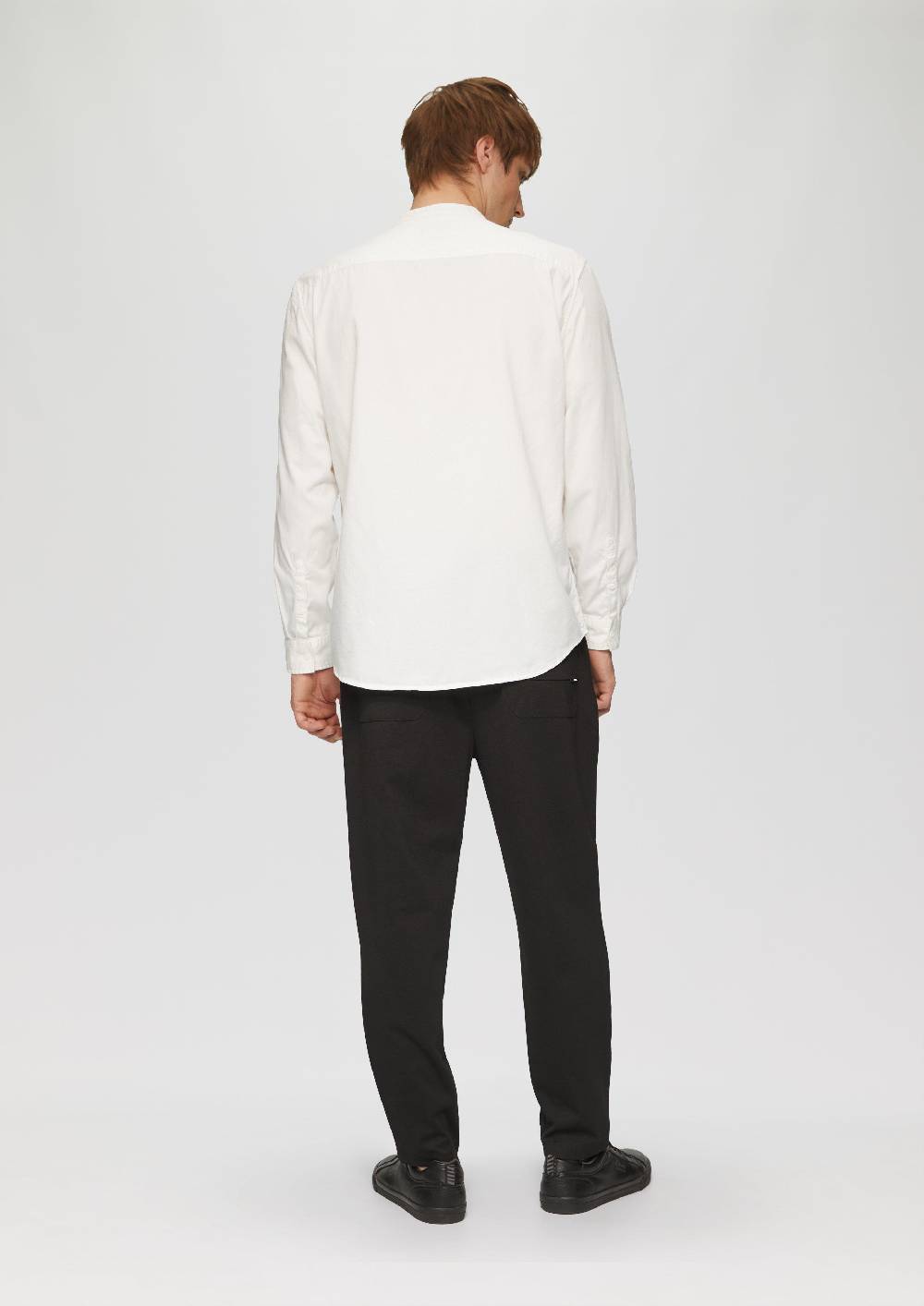 S.Oliver Regular Fit: Gewaschenes Hemd Mit Stickerei