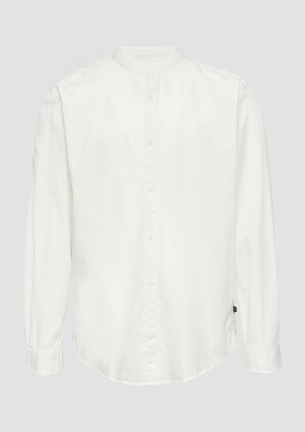 S.Oliver Regular Fit: Gewaschenes Hemd Mit Stickerei