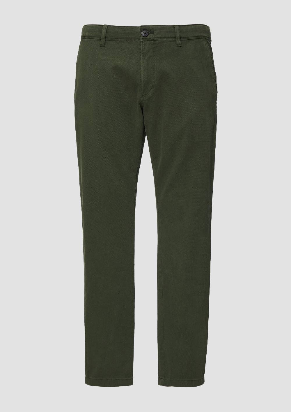 S.Oliver Regular Fit: Strukturierte Chino Aus Baumwollstretch