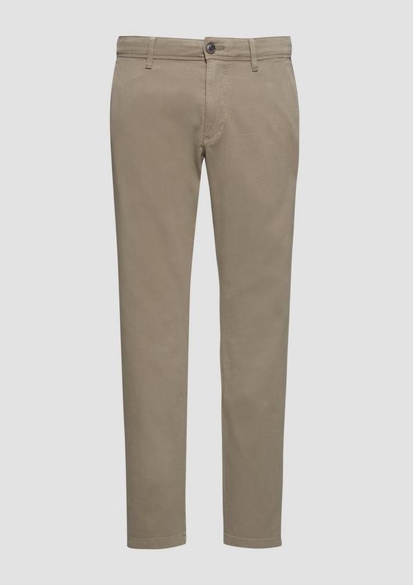 s.Oliver Regular Fit: Strukturierte Chino aus Baumwollstretch