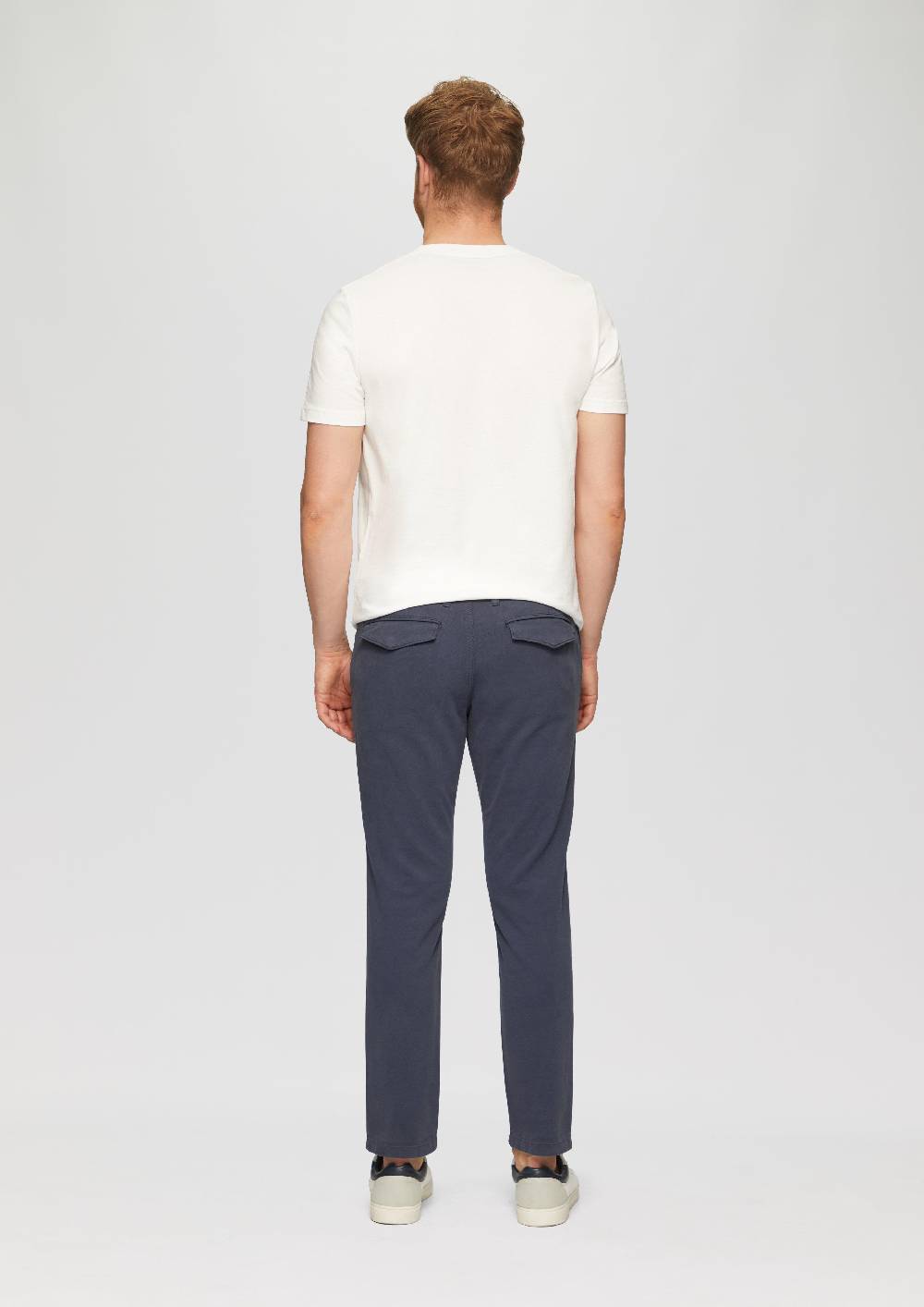 S.Oliver Regular Fit: Strukturierte Chino Aus Baumwollstretch