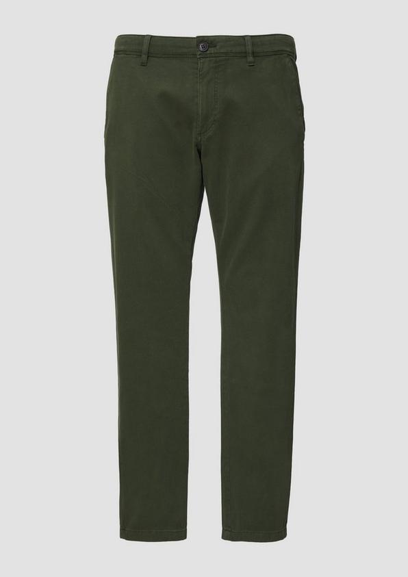 s.Oliver Regular Fit: Strukturierte Chino aus Baumwollstretch