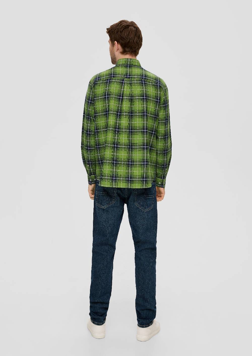 S.Oliver Regular: Langarmhemd Mit Button-down-Kragen