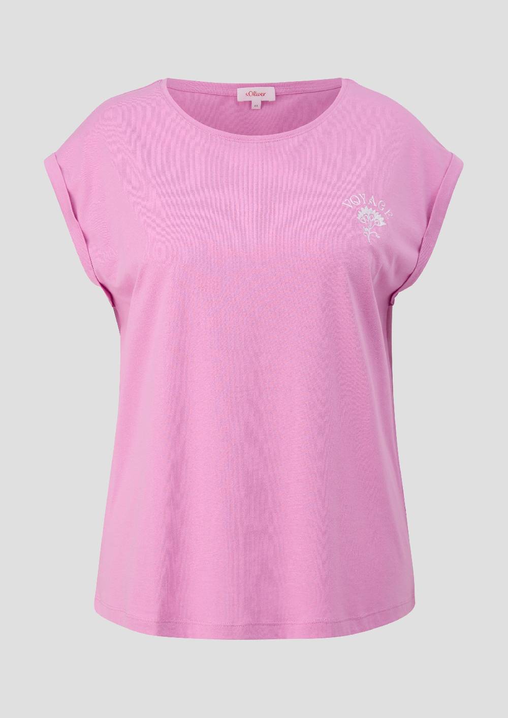 S.Oliver Relaxed-Fit-Shirt Aus Baumwolle Mit Frontprint