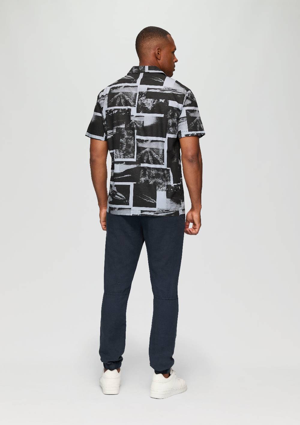 S.Oliver Resorthemd Aus Baumwolle Mit All-over-Print