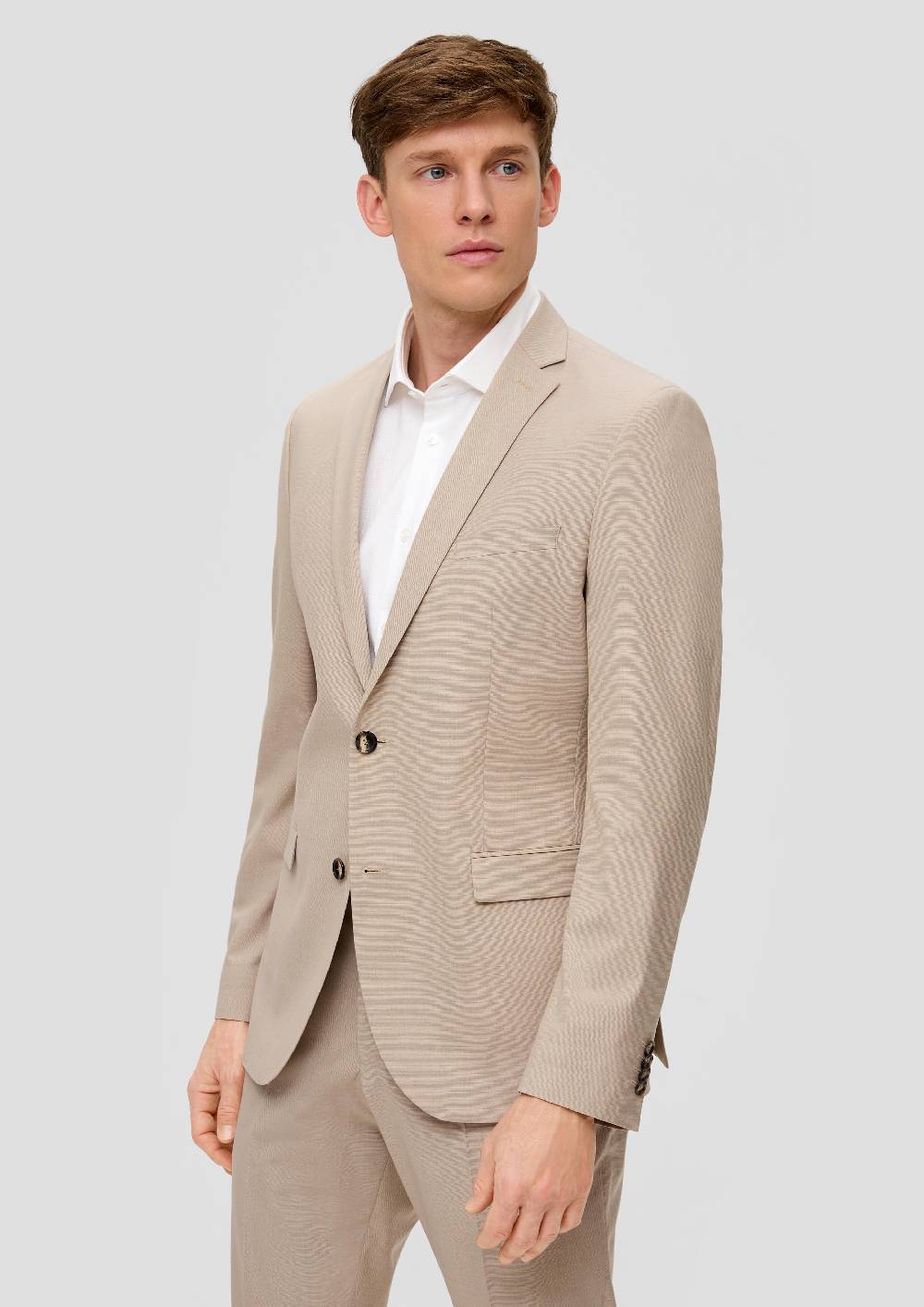 S.Oliver S.O PURE: Anzugsakko Mit Feiner Webstruktur