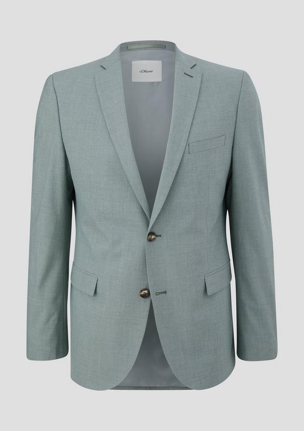 s.Oliver s.O PURE: Anzugsakko mit feiner Webstruktur