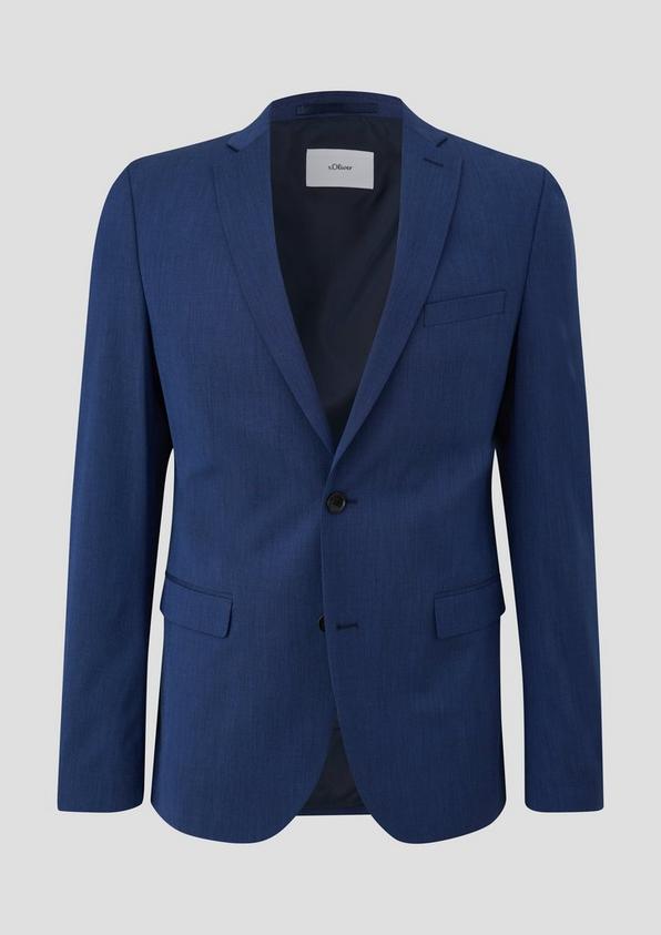 s.Oliver s.O PURE: Anzugsakko mit feiner Webstruktur