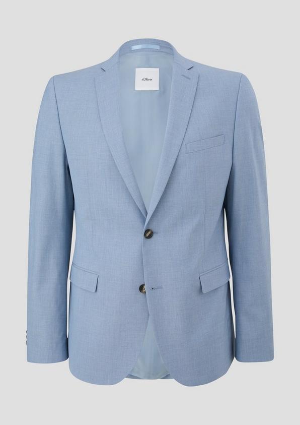 s.Oliver s.O PURE: Anzugsakko mit feiner Webstruktur