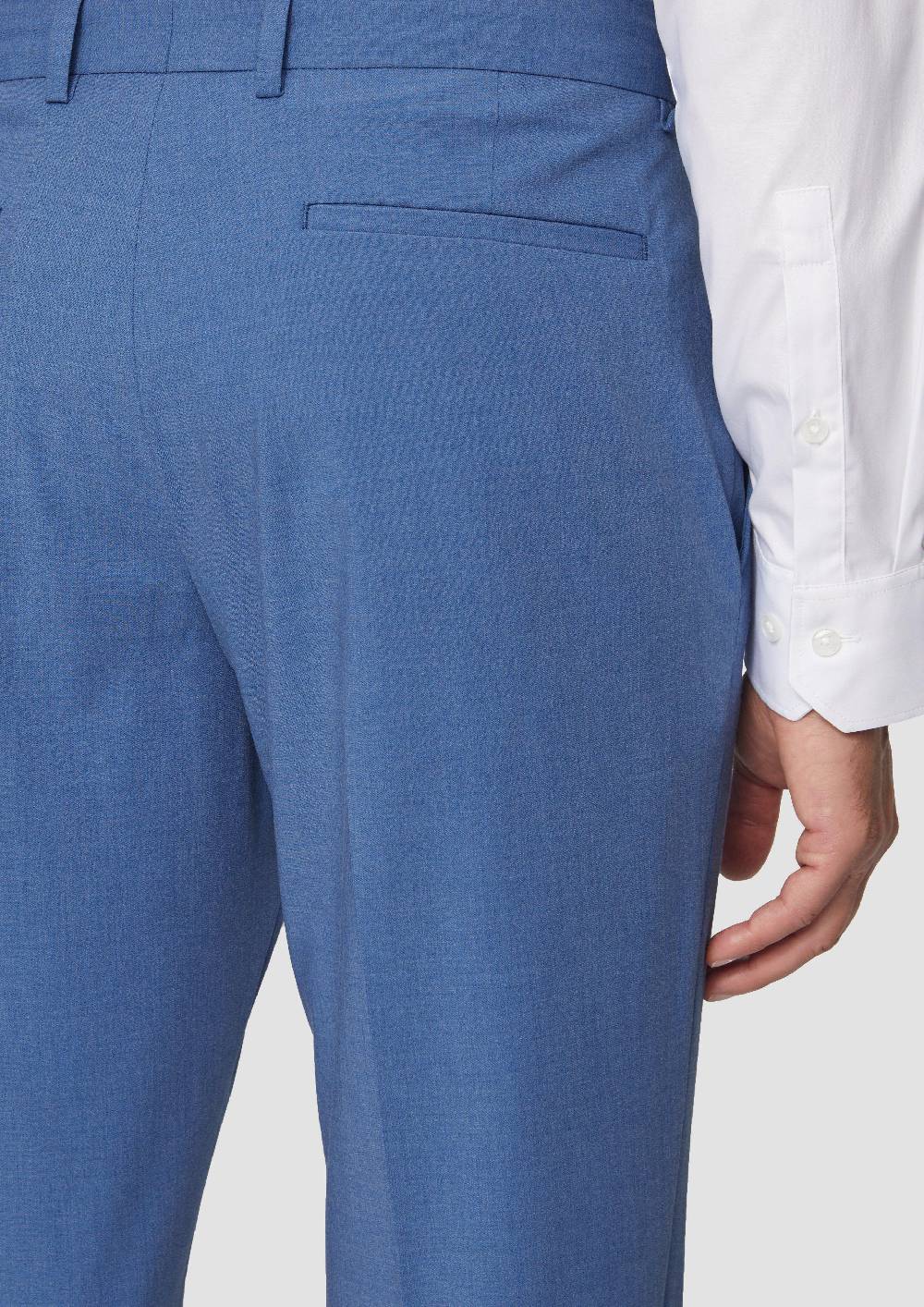 S.Oliver S.O PURE: Hochelastische Anzughose In Wolloptik