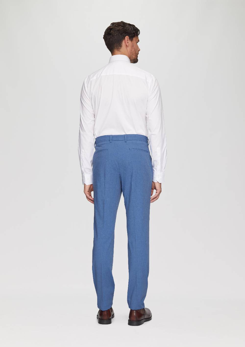 S.Oliver S.O PURE: Hochelastische Anzughose In Wolloptik